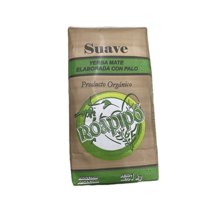 YERBA MATE  ORGANICA  SUAVE ROAPIPO