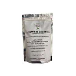 CITRATO DE MAGNESIO PURO X 150 GR PRODUCTOS IMPORTADOS