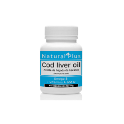 ACEITE HIGADO DE BACALAO X 60 CAPS. NATURAL PLUS
