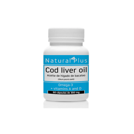 ACEITE HIGADO DE BACALAO X 60 CAPS. NATURAL PLUS