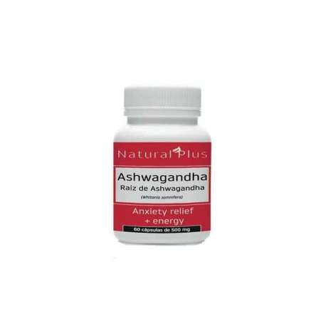 ASHWAGANDHA X 60 CAPS. NATURAL PLUS