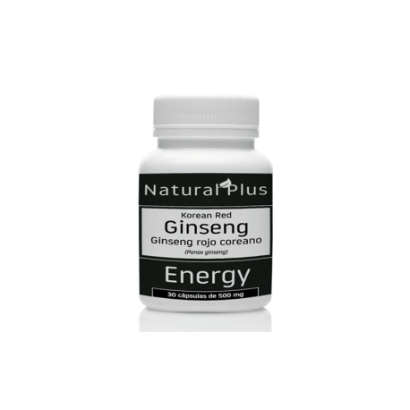 GINSENG ROJO COREANO X 30 CAPS. NATURAL PLUS