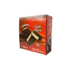 OBLEAS SABOR LIMON BAÑADAS EN CHOCOLATE SANTA MARIA