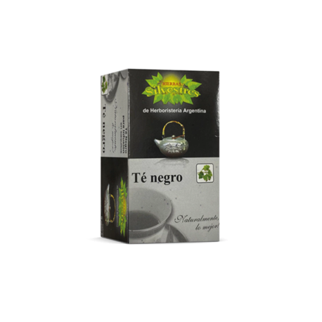 TE SILVESTRE NEGRO X 20 SAQ DROGUERIA ARGENTINA