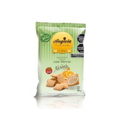 GALLETITAS NARANJA SIN AZUCAR X 120 GR. ANGIOLA