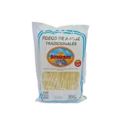 FIDEO DE ARROZ GRUESOS SABOR TRADICIONAL SOYARROZ