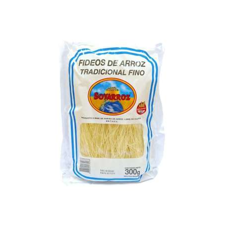 FIDEO DE ARROZ FINOS SABOR TRADICIONAL SOYARROZ