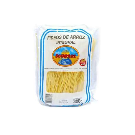 FIDEO DE ARROZ SABOR INTEGRAL SOYARROZ