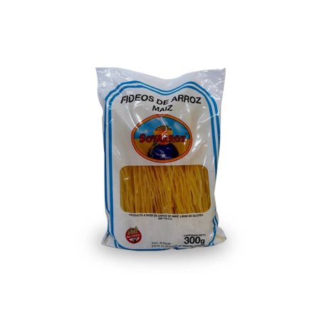 FIDEO DE ARROZ SABOR MAIZ SOYARROZ