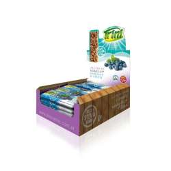 BARRA DE CEREALES Y SEMILLAS CON ARANDANOS Y STEVIA TRINI