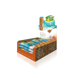 BARRA DE CEREALES Y SEMILLAS CON DULCE DE LECHE Y STEVIA TRINI