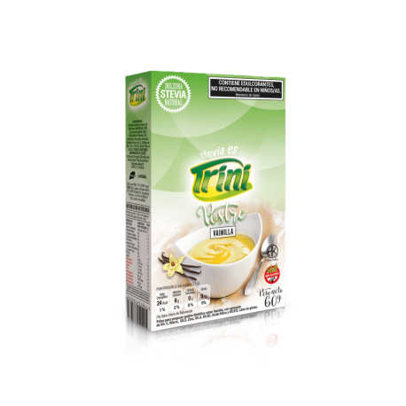 POSTRE DE VAINILLA CON STEVIA X 60 GR