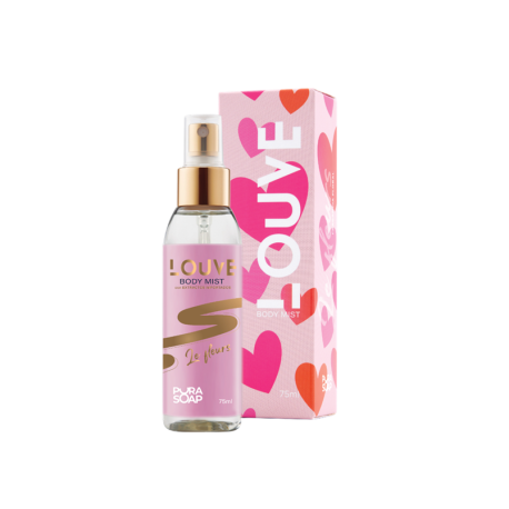 BODY MIST-LE FLEURS (FLORAL) X 75 ML PURA SOAP