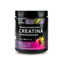 CREATINA MONOHIDRATADA X 300 GR NATIER