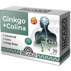 GINKGO + COLINA X 30 CAPS YUYO INCAICO