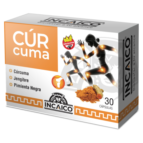 CURCUMA + PIMIENTA X 30 CAPS YUYO INCAICO