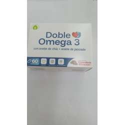 DOBLE OMEGA 3 (AC. CHIA + AC. PESCADO) X 60 CAPS GARDEN HOUSE