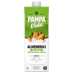 BEBIDA ALMENDRA SINA ZUCAR X 1 LT. PAMPA VIDA