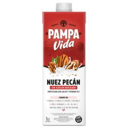 BEBIDA NUEZ PECAN SIN AZUCAR  X 1 LT. PAMPA VIDA