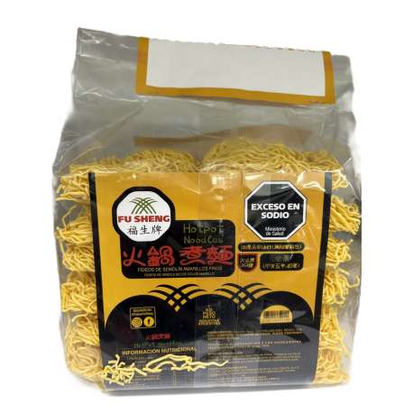 FIDEO HOT POT AMARILLO FINO X KG FU SHEN