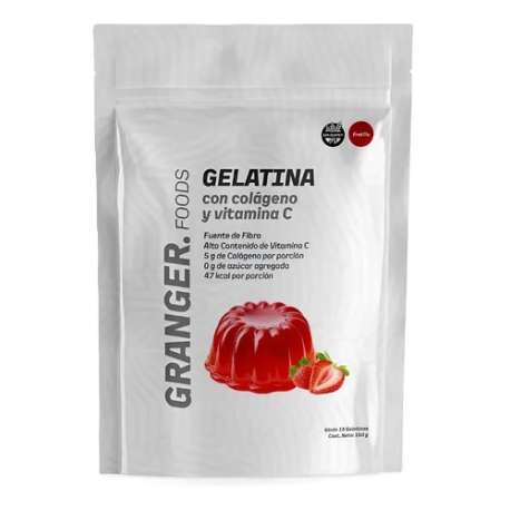 GELATINA C/COLAGENO Y VIT.C SABOR FRUTILLA X 150 GR.GRANGER