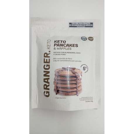 PANCAKES KETO SABOR CHOCOLATE X 200 GR GRANGER