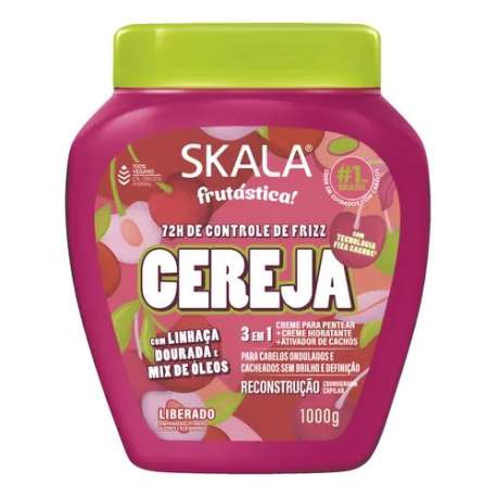 CREMA DE PEINAR E HIDRATANTE CEREJA X 1KG. SKALA