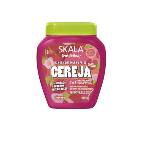 CREMA DE PEINAR E HIDRATANTE CEREJA X 1KG. SKALA