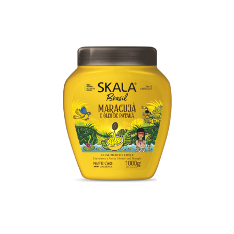 CREMA PARA PEINAR E HIDRATANTE  DE MARACUYA X 1KG. SKALA