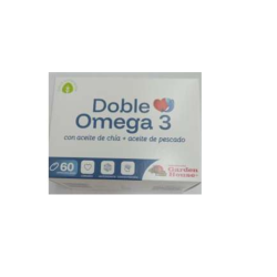 DOBLE OMEGA 3 (AC. CHIA + AC. PESCADO) X 60 CAPS GARDEN HOUSE
