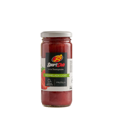 MERMELADA SPORTCLUB DE FRUTILLA X 240 GRS.