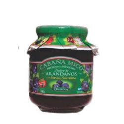 DULCE DE ARANDANO C/STEVIA Y SUCRALOSA CABAÑA MICO