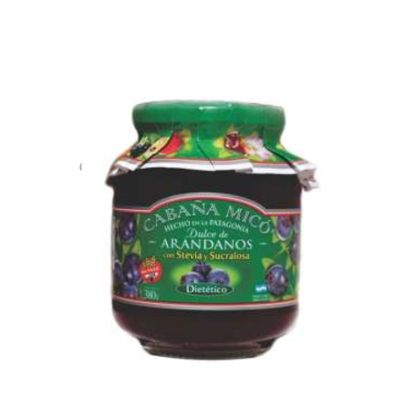 DULCE DE ARANDANO C/STEVIA Y SUCRALOSA CABAÑA MICO