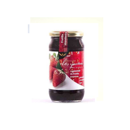 MERMELADA DE FRUTILLA PREMIUM C/AZUCAR X 420 GR LAS QUINAS