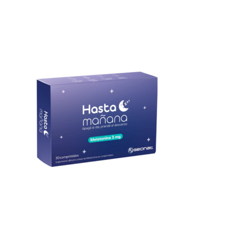 HASTA MAÑANA MELATONINA  DE 3 MG. X 30 COMP.