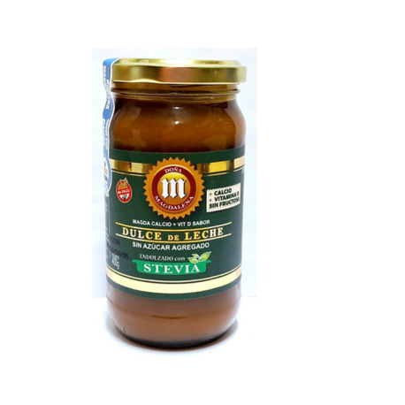 DULCE DE LECHE CON STEVIA SIN FRUCTUOSA X 400 DONA MAGDALENA