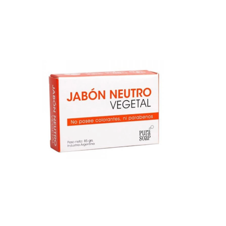 JABON NEUTRO X 85 GR. PURA SOAP