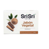 JABON VEGETAL SANDALO X 100 GR. SRI SRI TATTVA-AYURVEDA
