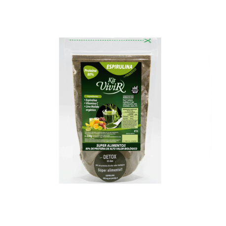 ESPIRULINA + LINO KIT VIVIR