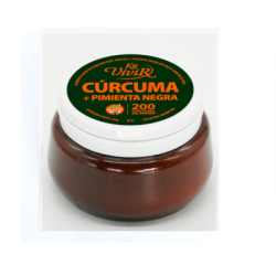 CURCUMA Y PIMIENTA NEGRA PURO X 40 GR KIT VIVIR