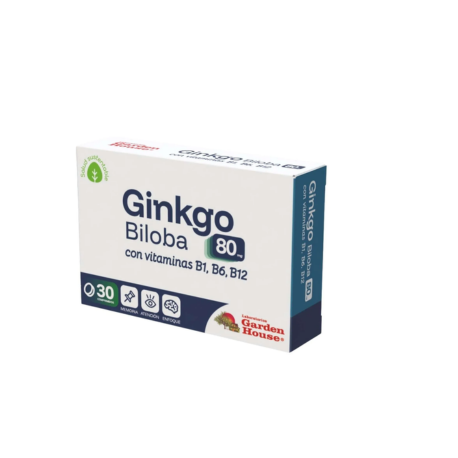 GINKO BILOBA 80MG.  GARDEN HOUSE