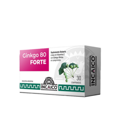 GINGKO BILOBA + VIT. E X 30 COMP. YUYO INCAICO