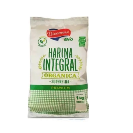 HARINA INTEGRAL ORGANICA X 1 KG. DICOMERE
