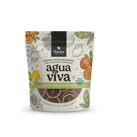 AGUA VIVA SALORIZADA X 100 GRS. NATIER
