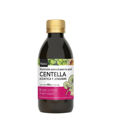 JUGO DE CENTELLA Y JENGIBRE X 500 ML.NATIER