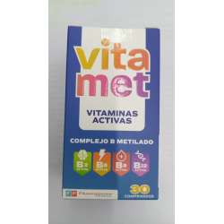 VITAMET COMPLEJO B METILADO X 30 COMP FRAMINGHA
