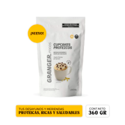 CUPCAKES PROTEICOS VAINILLA LEMON C/CHIPS X 360GR GRANGER