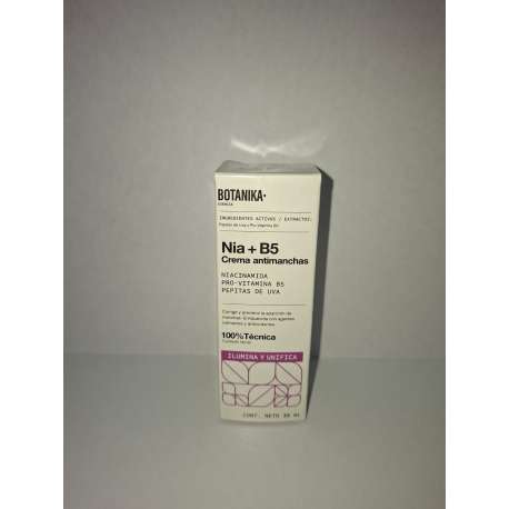 CREMA NIA + B5/ ANTIMANCHAS X 30 ML BOTANIKA-NATIER