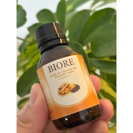 ACEITE DE CURCUMA Y PIMIENTA NEGRA X 30 ML BIORE