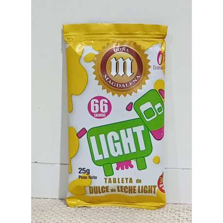 TABLETA DULCE DE LECHE X 25 GRS. X 18 U. DOÑA MAGDALENA